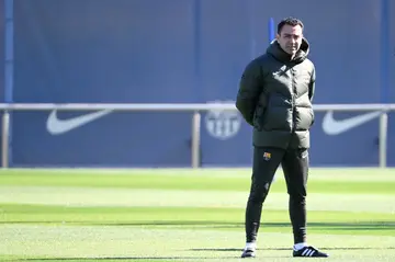 Barcelona coach Xavi thinks that PSG are favourites for the teams' upcoming battle in the Champions League but remains hopeful