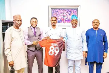 Odion Ighalo gets an appointment from Minister of Youth and Sports Development