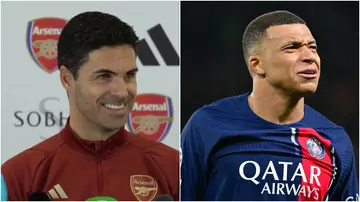 Mikel Arteta weighed in on the Kylian Mbappe saga with a telling response.