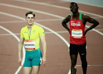 Mark Odhiambo Otieno, Ferdinand Omanyala, Commonwealth Games