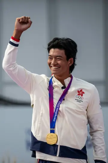 Taichi Kho won golf gold for Hong Kong