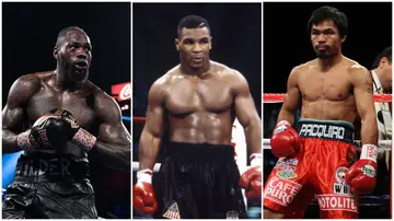 Mike Tyson, Deontay Wilder, Manny Pacquiao