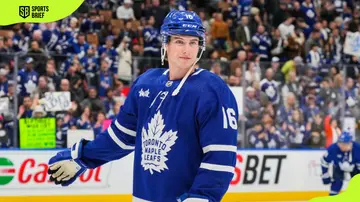 Mitchell Marner of the Toronto Maple Leafs