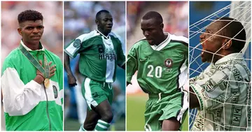 Nigeria, Nwankwo Kanu, Rashidi Yekini, Victor Ikpeba, Emmanuel Amunike