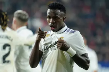 Real Madrid's Brazilian forward Vinicius Junior has been in the spotlight this season