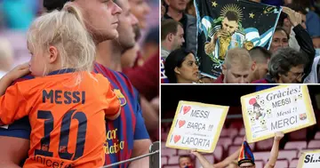 Lionel Messi, Sport, World, Soccer, Football, Barcelona, Camp Nou, La Liga, Paris Saint-Germain, Supporters