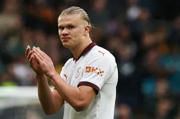 Erling Haaland was kept quiet as Manchester City lost 2-1 to Wolves