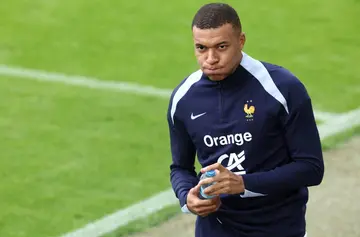 Kylian Mbappe was the latest France player to be asked about the political situation in the country in a press conference on Sunday