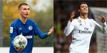 Schalke 04, Midfielder Mehmet-Can Aydin, Cristiano Ronaldo
