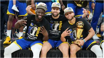 Draymond Green, Stephen Curry, Klay Thompson, Warriors, Gilbert Arenas, NBA