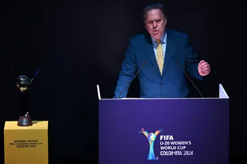 Colombian Football Federation president Ramon Jesurun was arrested at the Copa America final in Miami on Sunday, according to a police report