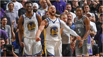 Stephen Curry, Draymond Green, Jordan Poole, Malik Monk, Mike Brown, Domantas Sabonis, De'Aaron Fox, NBA playoffs, Warriors, Sacramento Kings, Steve Kerr