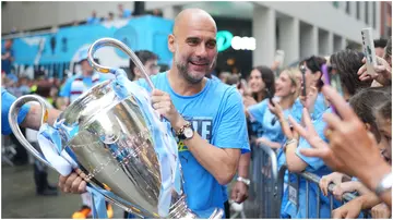 Pep Guardiola, Manchester City, UEFA Champions League, Manchester.