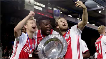 Andre Onana, Daley Blind, Frenkie de Jong, Ajax.