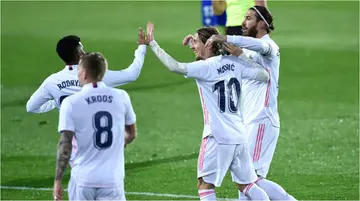 Eibar vs Real Madrid: Benzema, Modric, Vazquez on the score-sheet as Zidane's men claim three points