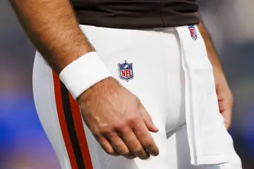 Cleveland Browns Pants during a game against the Los Angeles Rams