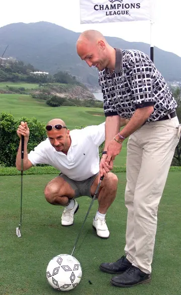 Vialli was a keen golfer and even played in the Alfred Dunhil Championship