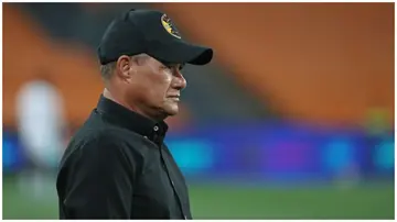 Cavin Johnson, who is Kaizer Chiefs caretaker coach, has been struggling in recent games in the PSL. Photo:  @tfgsportsclub.