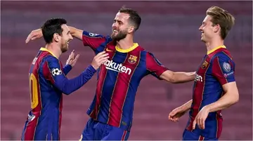 Barcelona vs Dynamo Kyiv: Lionel Messi, Pique seal victory for Spanish club