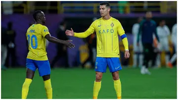 Cristiano Ronaldo, Sadio Mane, Al-Nassr, Al Khaleej, King's Cup, semi-final, goal, penalty, Saudi Arabia.