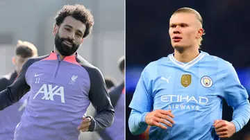 Mohamed Salah, Erling Haaland, Liverpool, Manchester City, Premier League, Jurgen Klopp, Pep Guardiola, Darwin Nunez