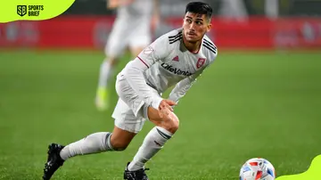 Pablo Ruiz at the 2021 MLS Western Conference Playoff Final