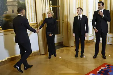 Emmanuel Macron, Kylian Mbappe, France, President, Qatar, PSG.