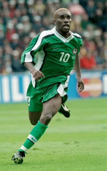 Super Eagles legend Okocha reveals what his coach said after scoring goal vs Khan exactly 28 years ago today