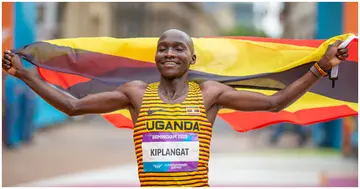 Victor Kiplangat, Ugandan, Commonwealth Games, Birmingham.