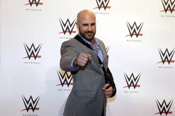 Cesaro during WWE Road to WrestleMania on February 11, 2016 in Germany