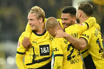 Dortmund midfielder Julian Brandt has scored or assisted in eight straight league games this season