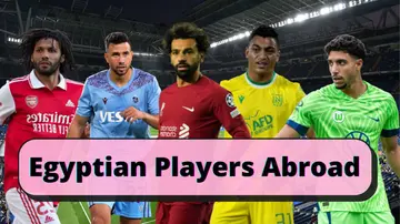 Egyptian players abroad and their teams