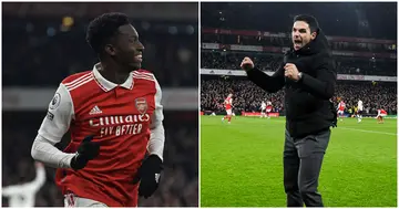 Mikel Arteta, Eddie Nketiah, Arsenal, England