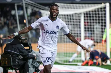 Chancel Mbemba was instrumental in Marseille's second goal in their 2-1 win at Montpellier on Monday