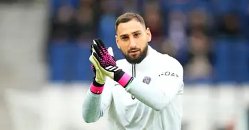 Paris Saint-Germain, Gianluigi Donnarumma, Celebrates, Bayern Munich, Victory, Deleted Tweet, Sport, World, Soccer, Football, Ligue 1, Wolfsburg, Bundesliga