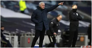 Roma boss Jose Mourinho. Photo: Getty Images.