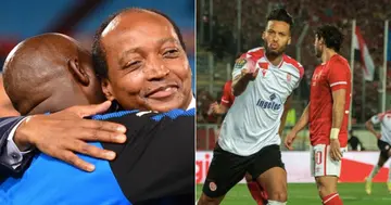 pitso mosimane, patrice motsepe, caf, two legs, champions league, confederations cup, al ahly, wydad casablanca, morocco