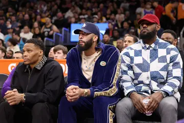 Anthony Davis, LeBron James, Russell Westbrook, Los Angeles Lakers, NBA