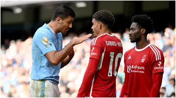 Rodri, Morgan Gibbs-White, Ola Aina, Manchester City, Nottingham Forest.