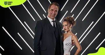 David Seaman and Frankie Poultney attend the Best FIFA Football Awards 
