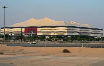 Qatar's Al-Bayt Stadium in Doha, which will host World Cup matches