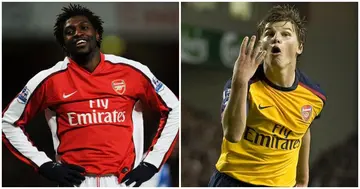 Emmanuel Adebayor, Andrey Arshavin, Arsenal