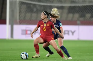 Aitana Bonmati set up the first and scored the second in Spain's 3-0 win over Netherlands