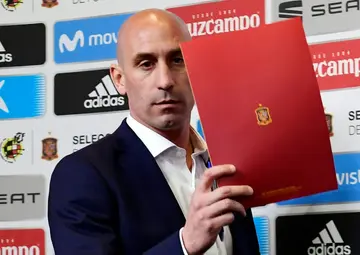 Spanish football federation president Luis Rubiales has come under fire for kissing player Jenni Hermoso