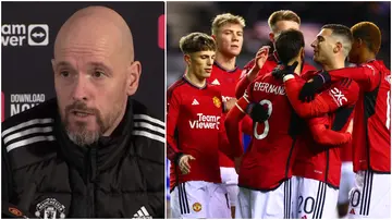 Erik ten Hag says it is harder to play for Man United than other clubs.