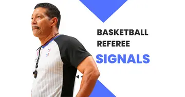 Basketball referee signals