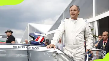 Gerhard Berger at the Legends Race in Spielberg