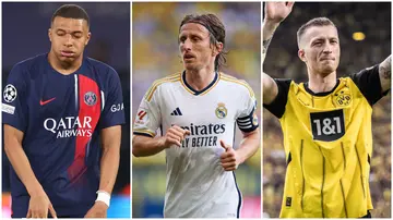Kylian Mbappe, Luka Modric and Marco Reus all feature in our list of potential free agents this summer. 