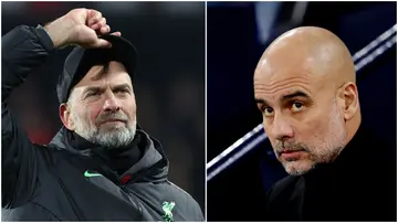 Pep Guardiola and Jurgen Klopp are embroiled in a tight title race.