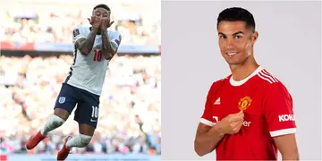 England star gives iconic Ronaldo celebration after scoring in World Cup qualifier against Andorra